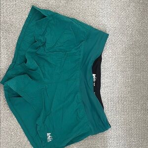 REI Teal Athletic Shorts with liner
